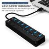 Tianle USB Hub, 7-Port USB 3.0 Ultra Slim Data Hub with Individual LED Power Switches Compatible with MacBook Air, iMac, Surface Pro, Laptop, USB Flash Drives, Mobile HDD view 4