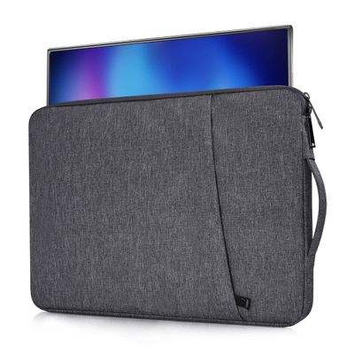 16.1 Inch Monitor Case Portable Carrying Bag Compatible with 16" ASUS ZenScreen/ViewSonic/Enzion Veout Portable Monitors, Space Grey