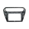 9'' Car Radio Stereo Dash Frame Fascia Bezel Panel w/Power Harness Cable Compatible for PEUGEOT 301 2014 15 16 17 18 Install Mount Kit view 1
