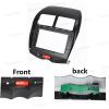 10.1'' Car Radio Stereo Dash Frame Fascia Bezel Panel Compatible for Mitsubishi ASX Peugeot 4008 Cirroen C4 Mitsubishi RVR Outlander Sport Install Mount Kit view 4