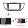 10.1'' Car Radio Stereo Dash Frame Fascia Bezel Panel Compatible for Honda CRV CR-V 2012 13 14 15 16 17 Install Mount Kit view 2