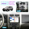 [2+64GB] Car Radio for Ford Escape Kuga Mazda Tribute 2007-2012, 9 inches Android 13 Touch Screen Stereo, Carplay/Android Auto/Hi-Fi/1080P/Bluetooth + AHD Backup Camera view 2