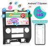 [2+64GB] Car Radio for Ford Escape Kuga Mazda Tribute 2007-2012, 9 inches Android 13 Touch Screen Stereo, Carplay/Android Auto/Hi-Fi/1080P/Bluetooth + AHD Backup Camera view 3