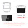 10.1'' Car Radio Stereo Dash Frame Fascia Bezel Panel w/Power Harness Cable Compatible for Hyundai Tucson 2004 05 06 07 08 09 Install Mount Kit view 2