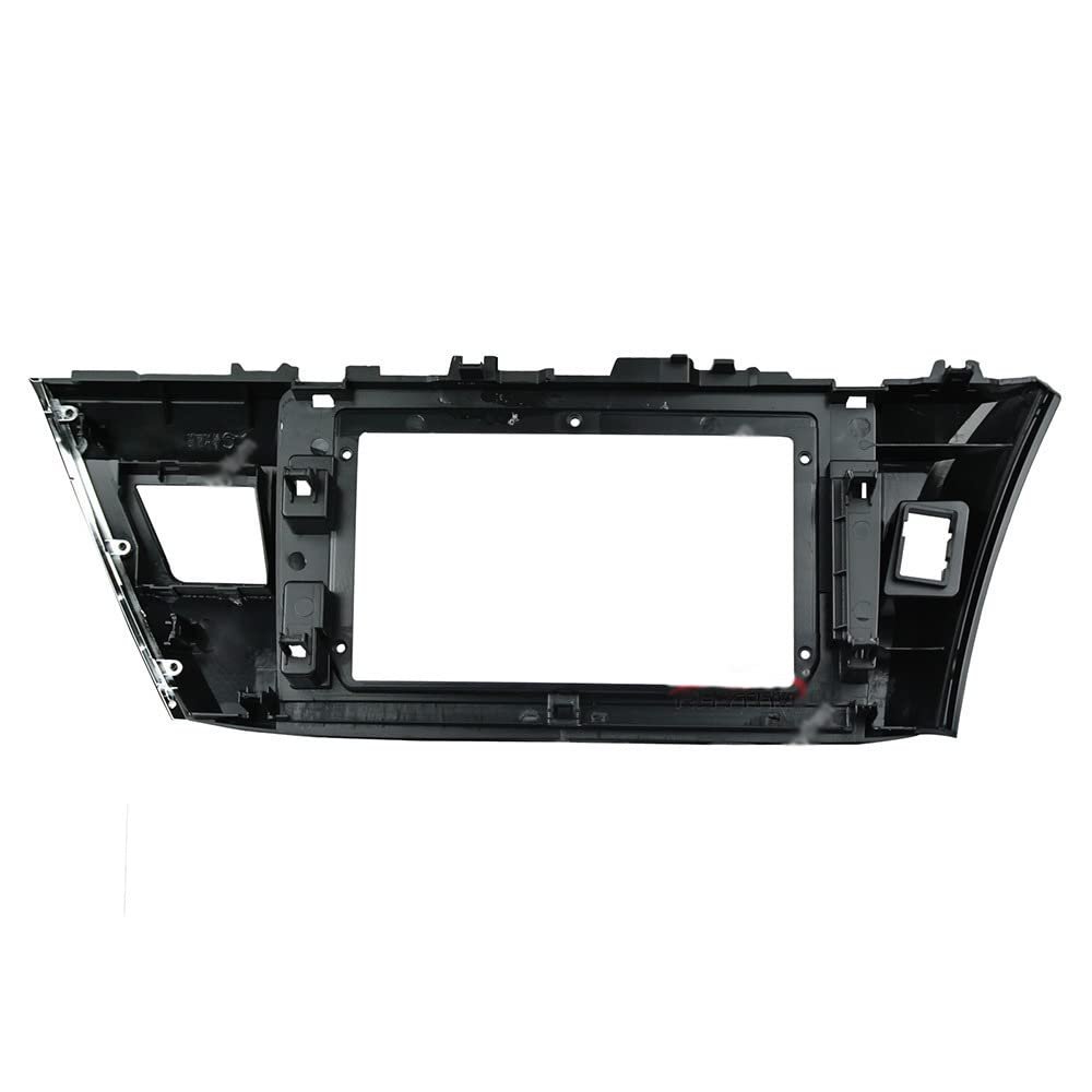 10.1'' Car Radio Stereo Dash Frame Fascia Bezel Panel w/Power Harness Cable Compatible for TOYOTA Corolla 2013 14 15 16 17 18 Install Mount Kit