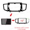 10.1'' Car Radio Stereo Dash Frame Fascia Bezel Panel Compatible for Honda Pilot 2016 17 18 Install Mount Kit view 3