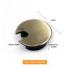 TNDYIG 1Pcs Zinc Alloy 35mm Threading Box Computer Desktop Multi-Function Cable Box Round Wire Hole Cover Wire Hole Hardware (Color : Green Patina) view 2