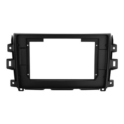 10.1'' Car Radio Stereo Dash Frame Fascia Bezel Panel w/Power Harness Cable Compatible for Nissan NAVARA NP300 2014 15 16 17 18 Install Mount Kit