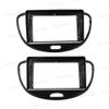 9'' Car Radio Stereo Dash Frame Fascia Bezel Panel Compatible for Hyundai I10 2008 09 10 11 Install Mount Kit view 4