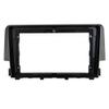 9'' Car Radio Stereo Dash Frame Fascia Bezel Panel Compatible for Honda Civic 2016 17 18 19 Mount Kit view 1
