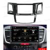 9'' Car Radio Stereo Dash Frame Fascia Bezel Panel Compatible for Toyota Fortuner/HILUX Revo/Vigo 2005~11(Auto & Manual AC) Install Mount Kit view 4