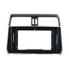 10.1'' Car Radio Stereo Dash Frame Fascia Bezel Panel Compatible for TOYOTA Prado 2018 Install Mount Kit view 1