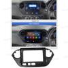 9'' Car Radio Stereo Dash Frame Fascia Bezel Panel Compatible for HYUNDAI I10 2014 15 16 17 Install Mount Kit view 3