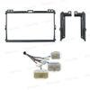 9'' Car Radio Stereo Dash Frame Fascia Bezel Panel w/Power Harness Cable Compatible for Toyota Land Cruiser Prado 120 2003-2009 Lexus GX 470 2002-2009 view 4