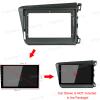 9'' Car Radio Stereo Dash Frame Fascia Bezel Panel Compatible for Honda Civic Sedan 2012 13 14 15 RHD Mount Kit view 4
