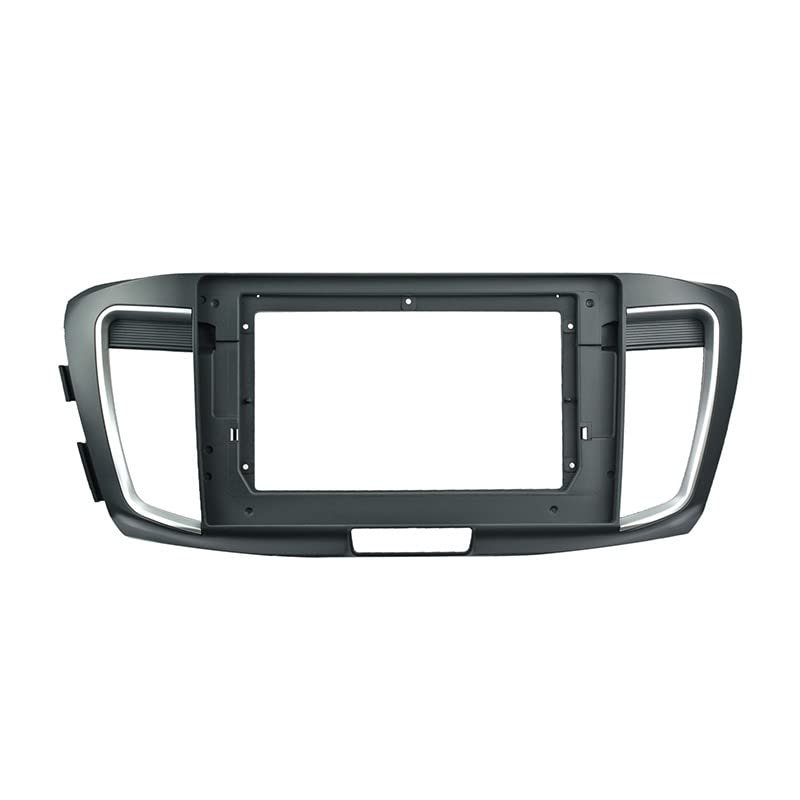 10.1'' Car Radio Stereo Dash Frame Fascia Bezel Panel Compatible for Honda Accord 9TH 2014 15 16 17 Install Mount Kit