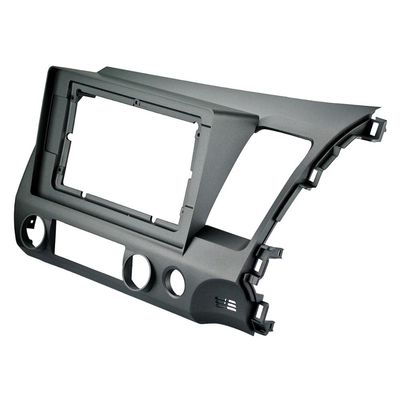 10.1'' Car Radio Stereo Dash Frame Fascia Bezel Panel Compatible for Honda Civic 2007 08 09 10 11 Right Hand Drive Install Mount Kit