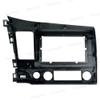10.1'' Car Radio Stereo Dash Frame Fascia Bezel Panel Compatible for Honda Civic 2007 08 09 10 11 Right Hand Drive Install Mount Kit view 4