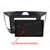 10.1'' Car Radio Stereo Dash Frame Fascia Bezel Panel Compatible for Hyundai IX25/Creta 2014 15 16 17 18 19 Install Mount Kit view 4