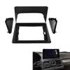 9'' Car Radio Stereo Dash Frame Fascia Bezel Panel Compatible for Mitsubishi Pajero Montero V31 Cheetah Kingbox Install Mount Kit view 1