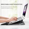 11-17 inch Universal Multi-Function Waterproof PU Leather Notebook Bag, Handheld Foldable Laptop Sleeves with Mouse Pouch and Bracket, 3-in-1 Stand Padded Pouch view 2