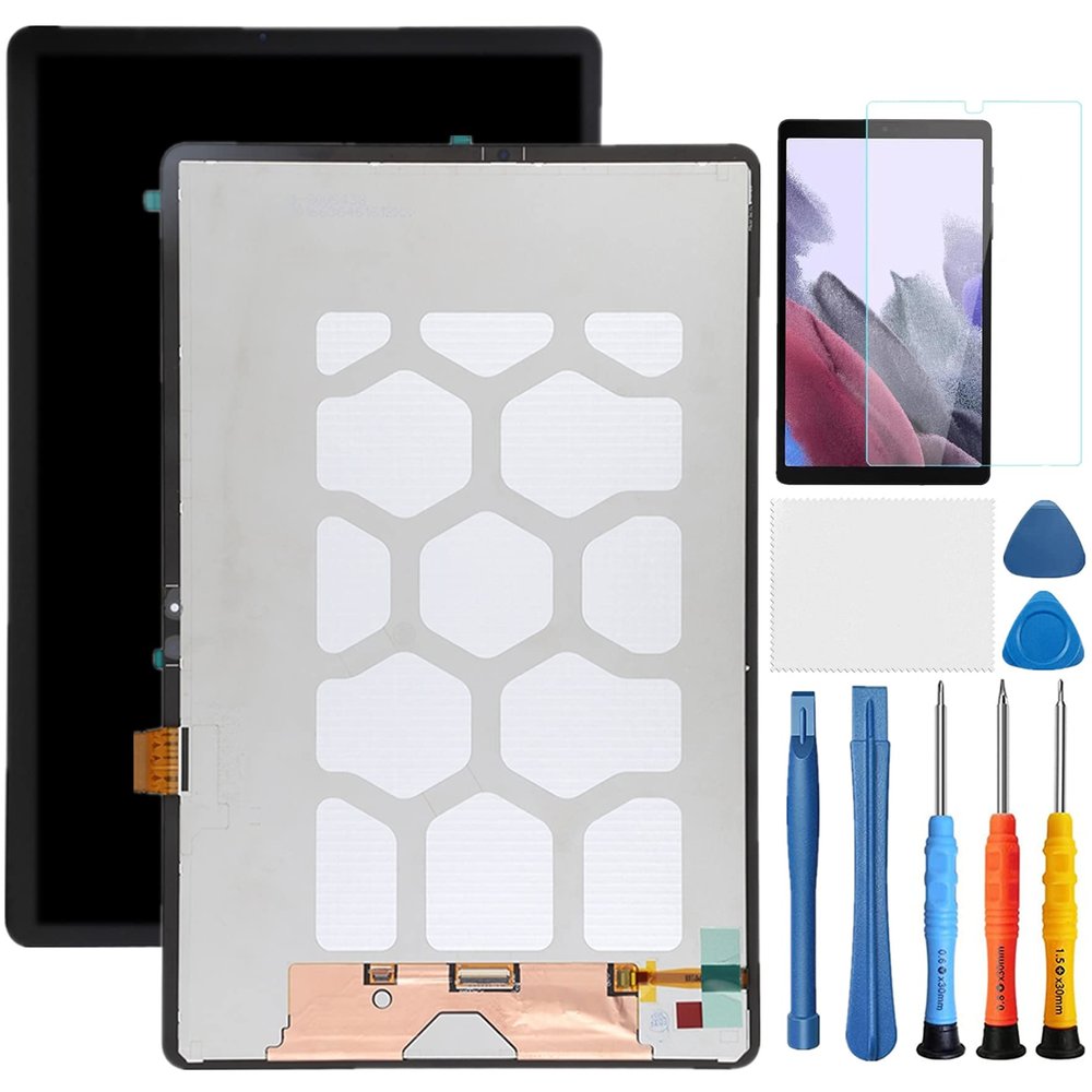 Foufinin for Samsung Tablet S7 FE Screen Replacement for Samsung Galaxy Tab S7 FE Screen Replacement SM-T730U T730W T733U T733W T736U T736W LCD Display Touch digitizer Screen Assembly Part with Tools