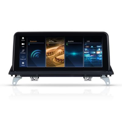 ZBARK Linux Screen 10.25 Inch Android Car Stereo Radio for BMW X5 E70 X6 E71 from 2007 to 2010 CCC Linux System Built in GPS Navigation Wireless Carplay with Bluetooth