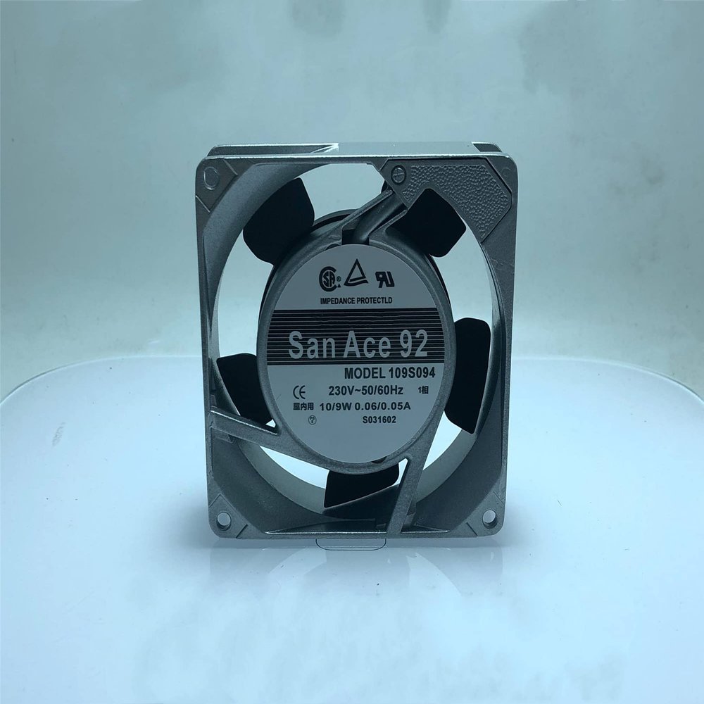 109S094 AC230V 10/9W 0.06/0.05A 9225 92mm 2-pin Cooling Fan