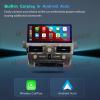MOOKAKA Car Stereo Wireless Carplay 12.3 Inch Big Touchscreen for Lexus GX400 GX460 2010-2020,GPS Navigation Bluetooth 5.0 Backup Camera Multimedia Player(4+32G) view 3