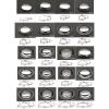 JUIYU Microscope Accessories Kit 20mm 23mm 25mm 28mm 32mm 36mm 42mm 45mm 50mm 66mm Lens Zoom LED Flashlight Lens Microscope Slides (Size : 45mm) view 3