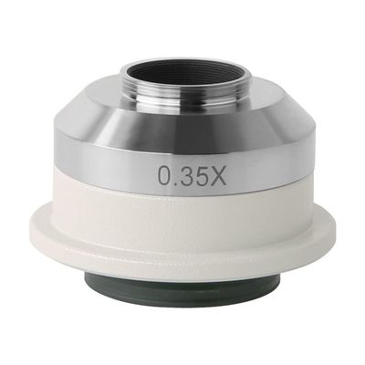 JUIYU Microscope Accessories Kit Microscope C-Mount Adaptor 0.35x 0.55x 0.7X 1x 1.2X 1.5X 2.25x Microscope C Mount Adapter Microscope Microscope Slides (Size : 0.35x C Adapter)
