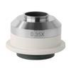 JUIYU Microscope Accessories Kit Microscope C-Mount Adaptor 0.35x 0.55x 0.7X 1x 1.2X 1.5X 2.25x Microscope C Mount Adapter Microscope Microscope Slides (Size : 0.35x C Adapter) view 1