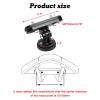 x xotic tech Saddle Clamp Mount for Garmin RTL515 RTL510 Varia Rearview Radar Rear Light, Universal Fit Saddles Rail - Type A view 2