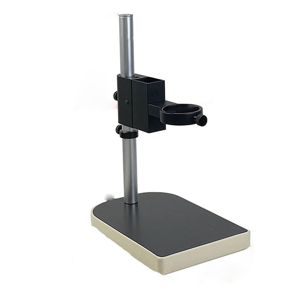 JUIYU Microscope Accessories Kit Adjustable Focusing Bracket Focusing Holder Table Stand 42mm 50mm Video Microscope Camera Microscope Slides (Color : D 42mm)