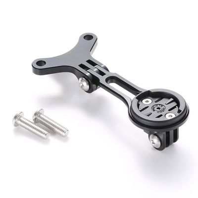 Cestbon Out Front Bike Stem Handlebar Combo Mount for Garmin Wahoo Bryton Rider Stages Dash Hammerhead Campatible with Cannondadle Supersix Systemsix Hollowgram Knot & Save System Handlebars
