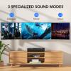 LARKSOUND 2.1 CH Sound Bar with Built-in Subwoofer, Small Soundbar for TV, PC, Gaming, Mini TV Speaker with Bluetooth/HDMI ARC/Optical/AUX/USB Connections view 2