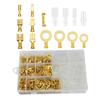 CORHAD 1000pcs Bulk Spade Terminals Female Male Insulated Connectors for Wire Crimping view 1