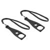 PATIKIL 2 Pack Aluminium Alloy Camera Tighten Knob Bolt Nut Screw Wrench with Lanyard for Action Camera, Black view 1
