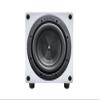 Earthquake Sound MiniMe DSP P8 8-inch Powered Subwoofer with DSP Control and SLAPS Passive Radiator Technology, White view 3