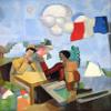 Roger De La Fresnaye : The Conquest of Aria : 1913 : Archival Quality Art Print view 1