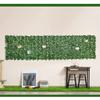 sxysdkjco Artificial Ivy Privacy Fence Screen Greenery Wall 2x9m/6.56x29.53ft,Outdoor Privacy Screens and Panels,Green Screen Fake Plant Privacy Screen Home Improvement view 4