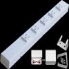 16 Hardwired Power Strip (NO Power Cord), 5 Vertical Outlets (NOT Tamper Resistant), NO Ears (Without mounting tabs on Both Ends), 15A (NOT a 20 Amp Unit), White view 1