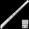 30" Hardwired Power Strip (NO Power Cord), 8 Vertical Outlets (NOT Tamper Resistant), with Ears (with mounting tabs on Both Ends), 15A (NOT a 20 Amp Unit), White view 1