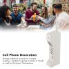 LBEC Retro Mobile Phone Model Ornaments, Exquisite Durable Simulation Brick Mobile Phone Model for Photo Studio (White) view 4