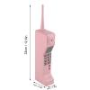 LBEC Retro Mobile Phone Model Ornaments, Exquisite Durable Simulation Brick Mobile Phone Model for Photo Studio (Pink) view 2