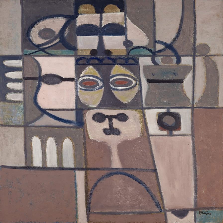 Adolph Gottlieb : Pictograph : 1942 : Archival Quality Art Print