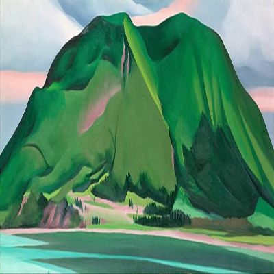 Georgia O'Keefe : Green Mountain, Canada : 1932 : Archival Quality Art Print