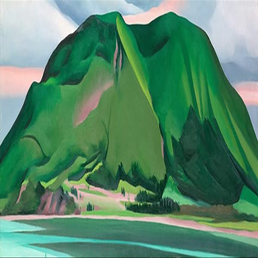 Georgia O'Keefe : Green Mountain, Canada : 1932 : Archival Quality Art Print