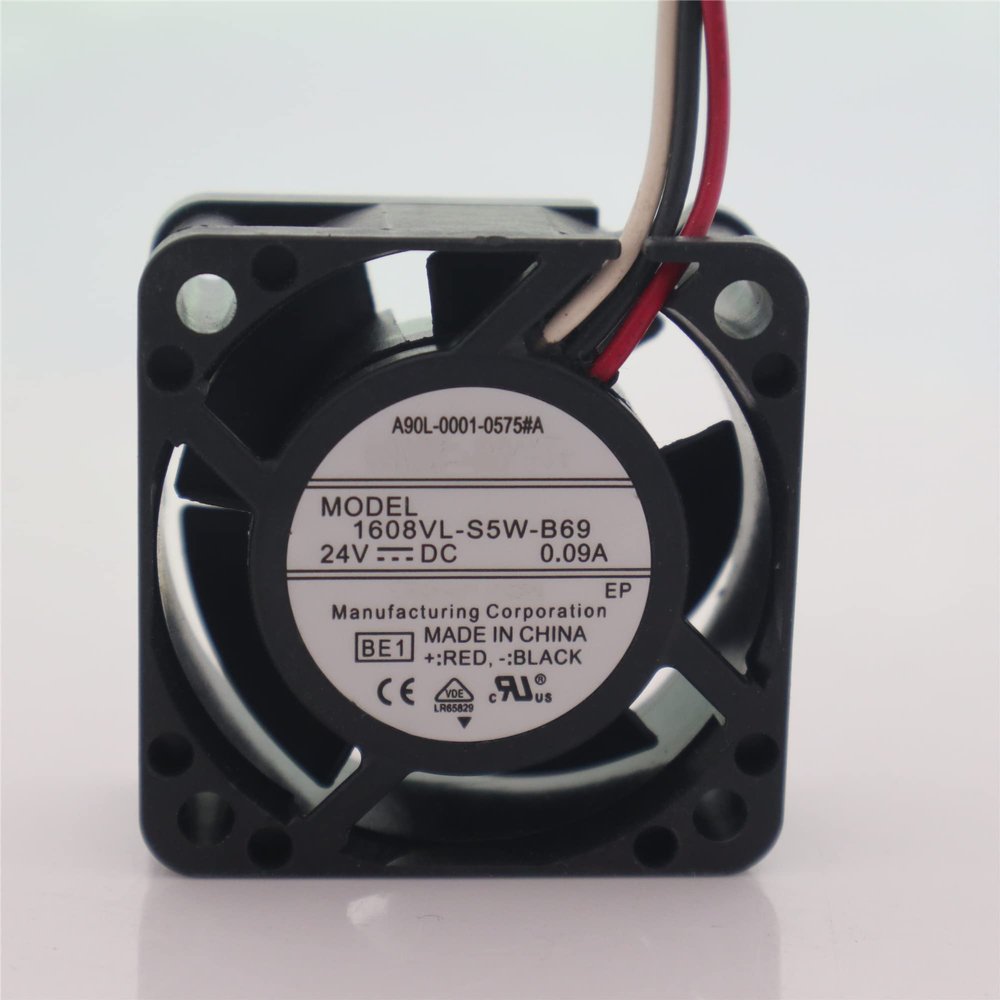 1608VL-S5W-B69 DC24V 0.09A 4020 4cm 3-Wire Cooling Fan