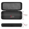 Linkidea Hard Travel Case for Compact 60% Keyboard, Computer 61 Key Wireless/Wired Keyboard Carrying Storage Box Bag, Compatible with Razer Huntsman Mini 60%, Logitech G PRO X 60 view 4